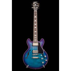 Gibson Figured Blueberry Burst ES-339