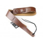 Epiphone Premium Leather Guitarstrap Brown