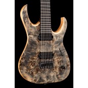 Mayones Duvell Elite 7 Natural Trans Graphite RAW 27" scale