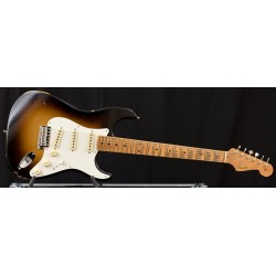 Fender Custom Shop CS 1956 Stratocaster, Relic Faded Aged 2-Color Sunburst 2TS MN
