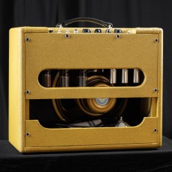 Marble Bluebird with Celestion Alnico Gold Speaker incl boostfootswitch