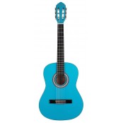 Salvador Kids Series classic guitar 3/4 scale gloss blue finish