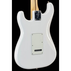 Fender Player Strat MN SSS Polar White met custom pickguard