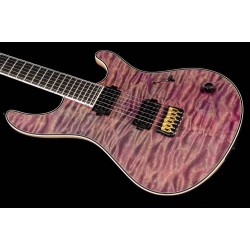 Mayones 40TH Anniversary Regius 6 Quilted Maple 3A Purple