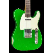 Fender Custom Shop CS 63 Telecaster, Relic Candy Green RW