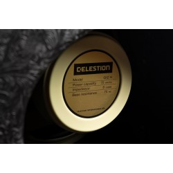 Kool Open Back 1x12 Cabinet Black Rose Tolex Celestion G12H75 8ohm