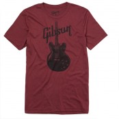 Gibson Gear ES-335 Tee Heather Cardinal S