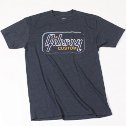 Gibson Custom T-shirt (Heathered Gray), Large