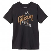 Gibson Hummingbird Tee Dark Gray L