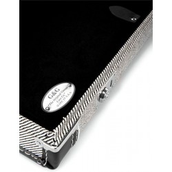 Fender Strat / Tele case Deluxe black tweed