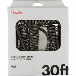 Fender Coil Cable 30' Tweed Grey