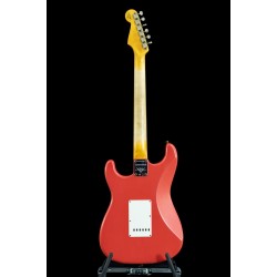 Fender Custom Shop CS 62/63 Stratocaster, Journeyman Relic Aged Fiesta Red FRD RW