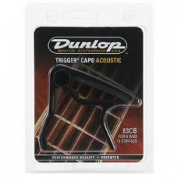 Dunlop Capo Trigger Folk Black