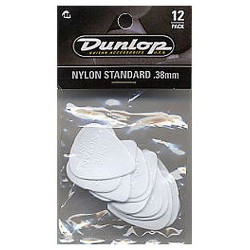 Dunlop plectrum nylon standaard .38mm 12pack
