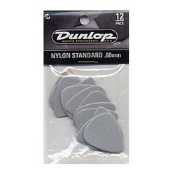 Dunlop plectrum nylon standaard .60mm 12pack