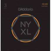 D'Addario NYXL1046-3 Pack