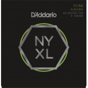 D'Addario Electric Strings Medium Top-XHeavy Bottem 11-56
