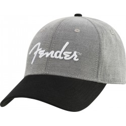 Fender Hipster Dad Hat Grey/Black