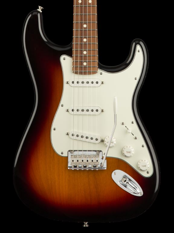 Fender Player Stratocaster PF Fingerboard 3-Color Sunburst (014-4503-500) |  Guitarking